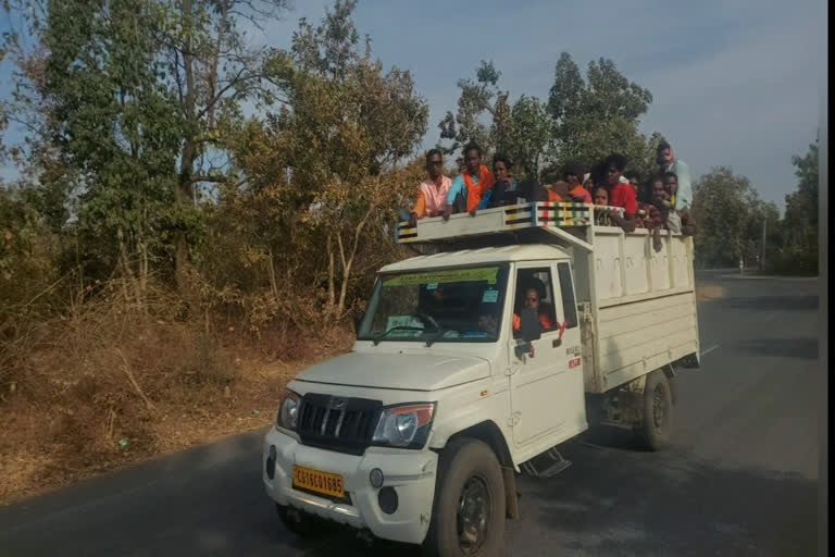 cargo vehicles in surajpur