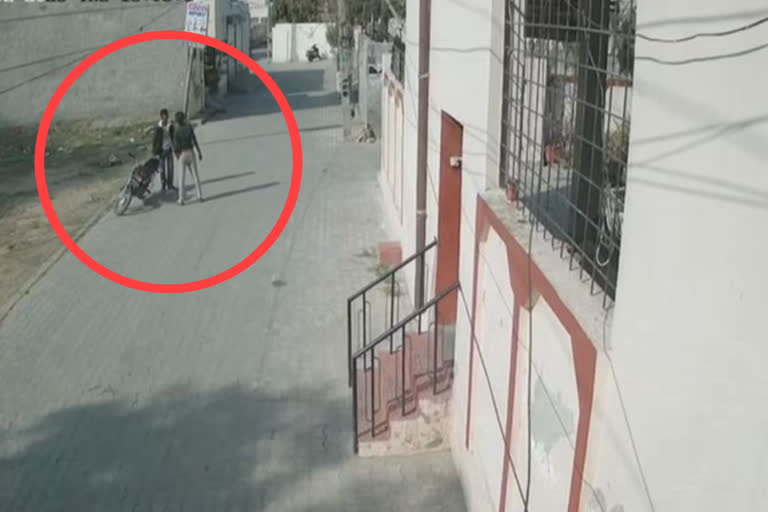 In Faridkot, the woman was chased and tried to stop, the incident was caught on CCTV