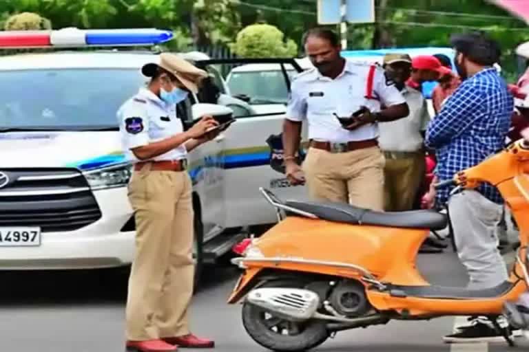 Payment of traffic fines