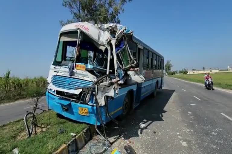 road accident in karnal