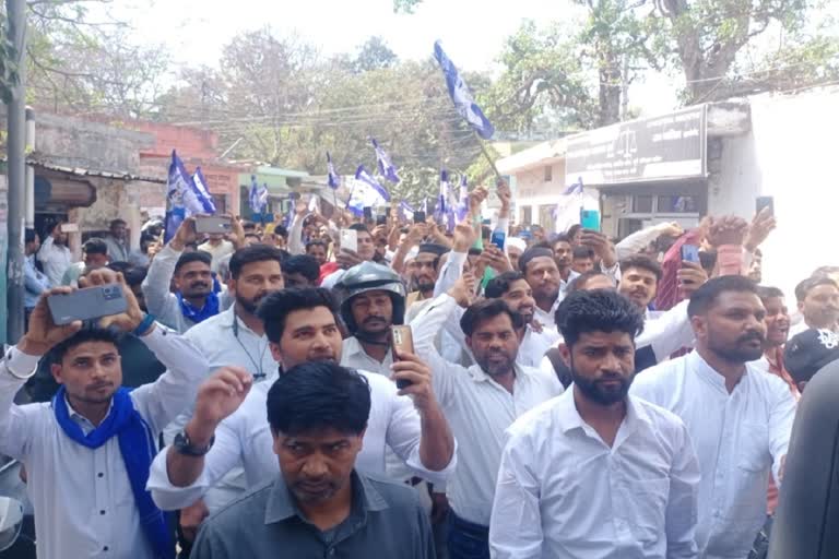 Bhim Army protests in Roorkee