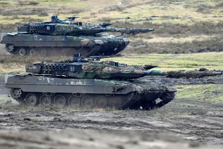 Germany wants to buy back mothballed Leopard 2 tanks from Switzerland to replace tanks that Berlin and its Western allies are sending to Ukraine, the Swiss government said Friday.