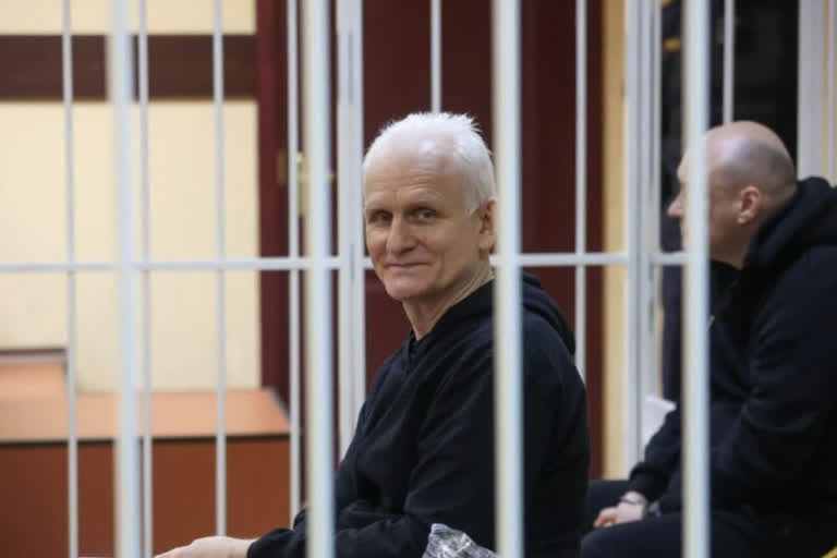 BELARUSIAN COURT SENTENCES NOBEL PEACE PRIZE LAUREATE ALES BIALIATSKI TO 10 YEARS IN PRISON