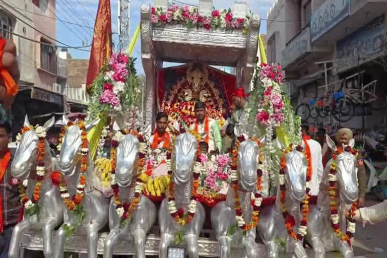 Khatu Shyam Mandir in Barnala: A pilgrimage was held in Barnala city, thousands of devotees participated