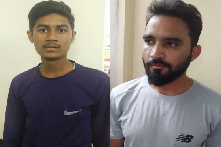 2 youths caught in players changing room