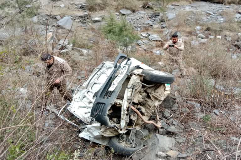 Road accident in Seraj of Mandi