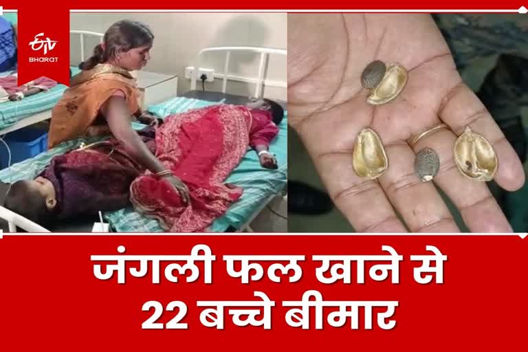 22 children ill after eating wild fruits in Chatra