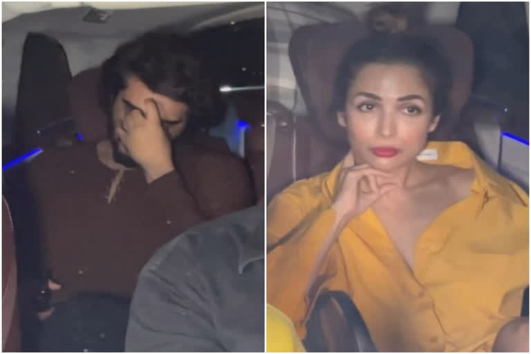 Arjun hides his face, while Malaika ignores media, fans ask is everything ok between the two?