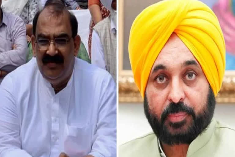 BJP on AAP: BJP attack on CM's tweet, law and order in Punjab will not improve by tweeting