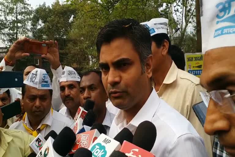 AAP Rajya Sabha MP Sandeep Pathak