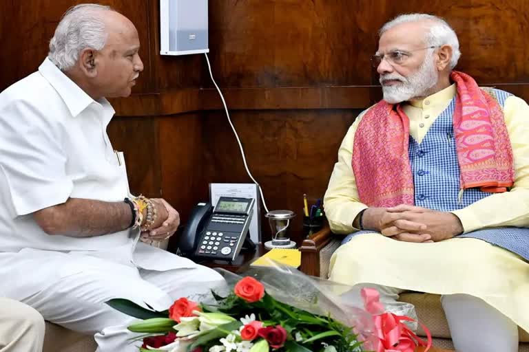 BS Yediyurappa, PM Narndra Modi