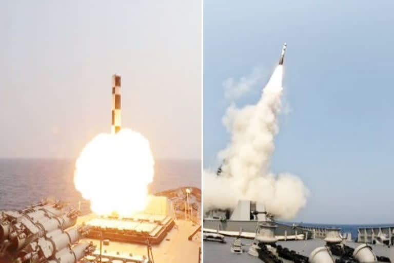 Indian Navy successfully launched BrahMos Missile with the help of DRDO