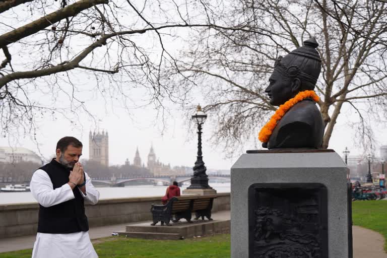 rahul-gandhi-pays-tribute-to-lord-basaveshwara-statue-in-the-london-borough-of-lambeth
