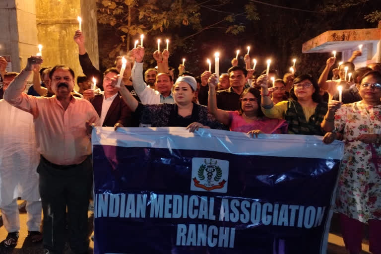 Candle March by Doctors