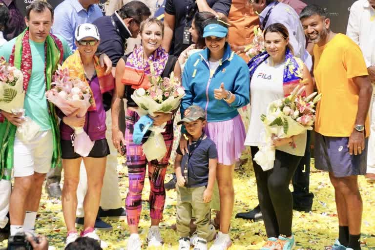 Tennis queen Sania's tears ended where her journey started