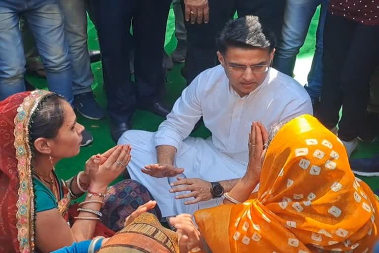 Sachin Pilot Support Martyrs Wives