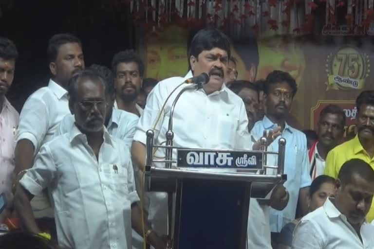 DMK paid money in Erode so people voted conscientiously says KT Rajendra Balaji