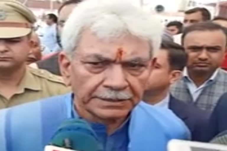 Lieutenant Governor Manoj Sinha
