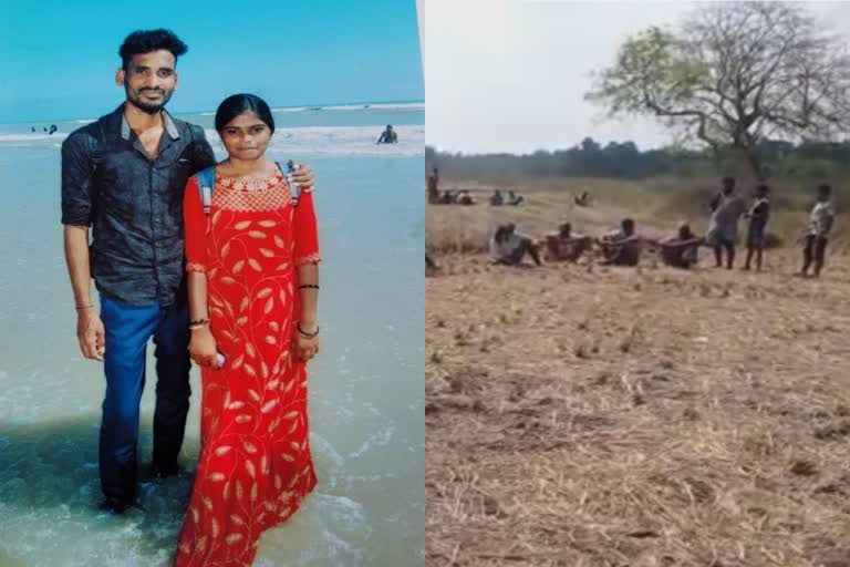 Love couple hanged themselves on a tree in thiruvarur