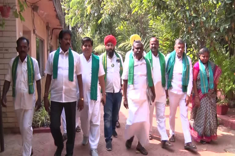 Leaders of Farmers Unions Kisanyatra