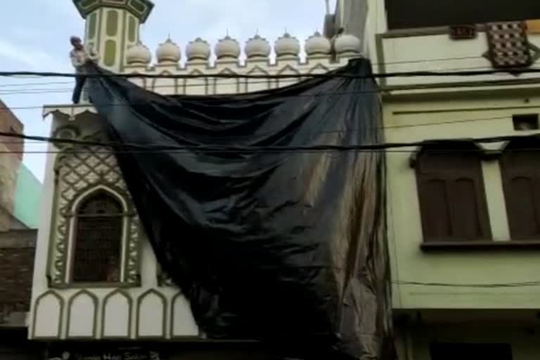 Aligarh Mosques Covered, Holi in Aligarh