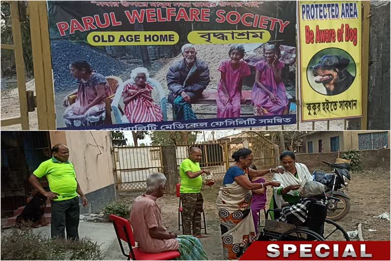 Holi Celebration at Old Age Home