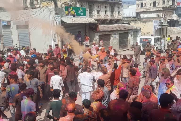 Dry Holi of Mandawa