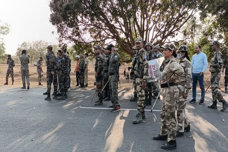 Road jam in Giridih