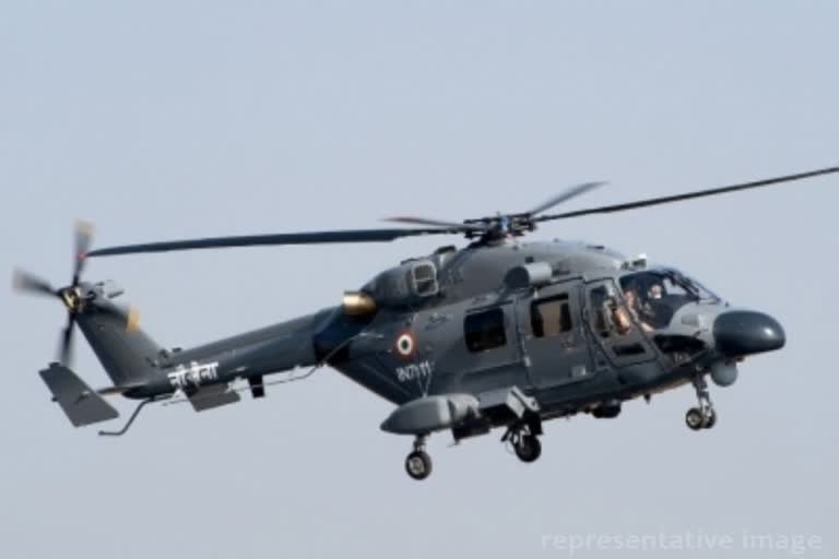 Indian Navys Advanced Light Helicopter crashes near the coast of Mumbai no casualties