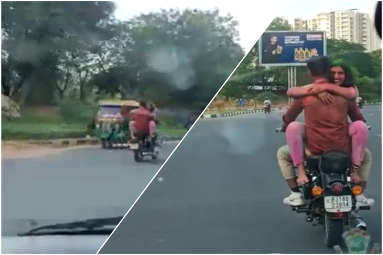 Romance on Bike