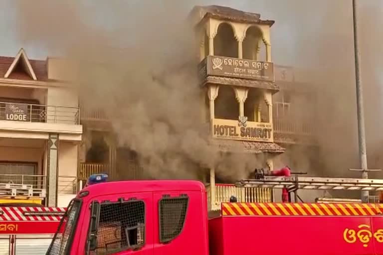 Puri Market Complex Fire Accident