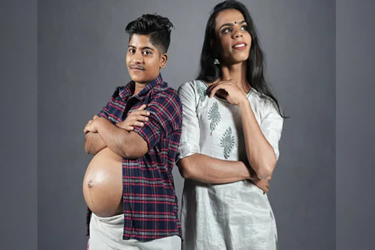 Kerala Transgender who recently blessed with baby