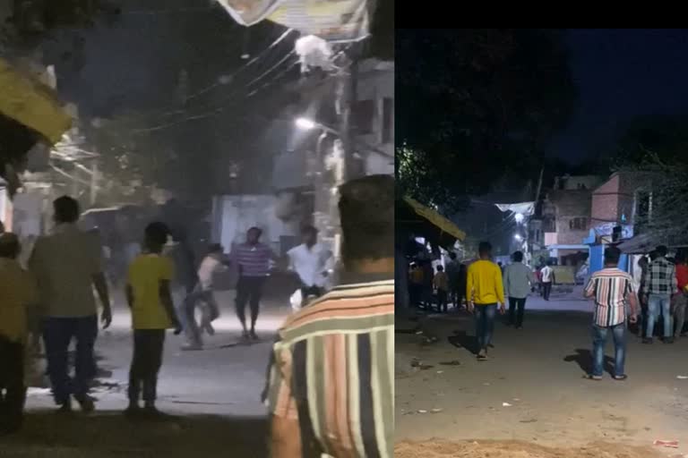 stone pelting in lucknow