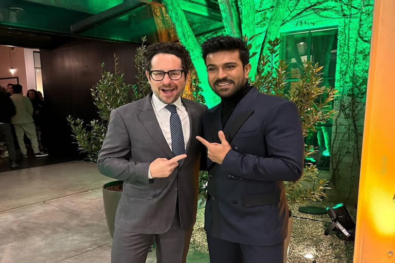 RRR actor Ram Charan has his fan moment as he met favourite director JJ Abrams