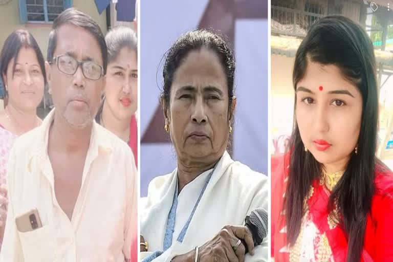 Mamata Banerjee's niece Brishty Mukherjee ETV Bharat