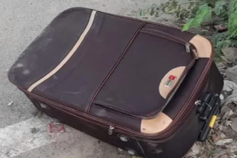 woman dead body in suitcase in panipat