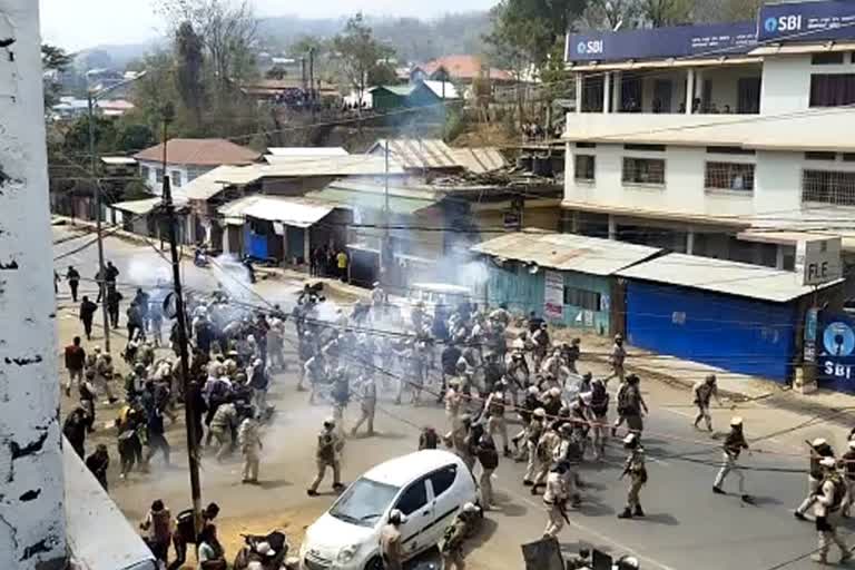 Clash In Manipur Over Land Encroachment