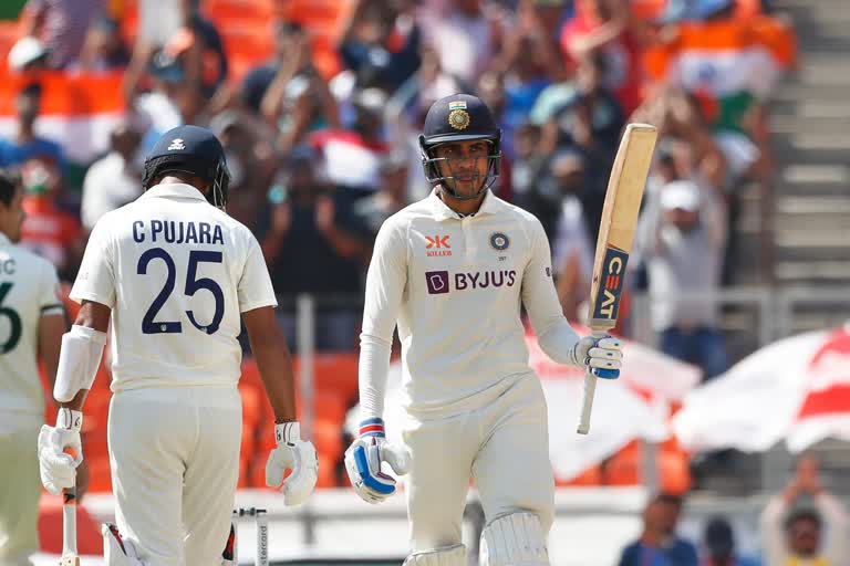 border gavaskar trophy  IND vs AUS 4th Test  IND vs AUS  IND vs AUS 4th Test Day 3 Score Updates  india vs australia  rohit sharma  shubman gill  cheteshwar pujara  ahmedabad test  ചേതേശ്വര്‍ പുജാര  ശുഭ്‌മാന്‍ ഗില്‍  ബോര്‍ഡര്‍ ഗവാസ്‌കര്‍ ട്രോഫി  ഇന്ത്യ vs ഓസ്‌ട്രേലിയ