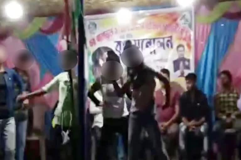 vulgar dance at TMC conference