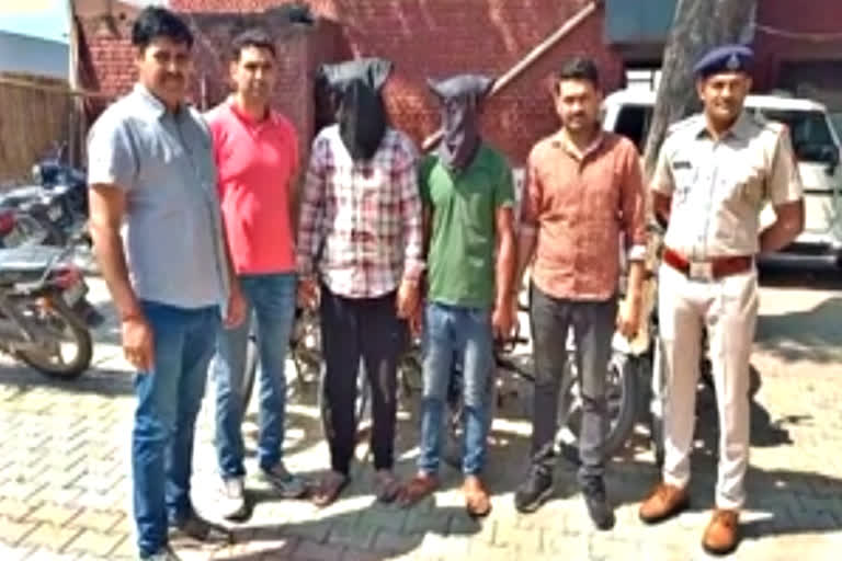 Bike thief gang caught in sonipat