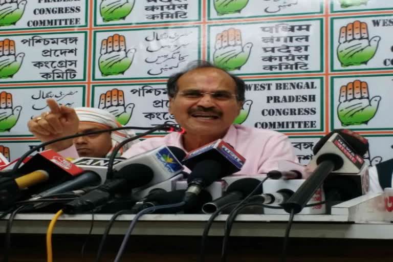 Adhir Ranjan Chowdhury exchanged words with Union Health Minister Mansukh Mandaviya over Adenovirus spread in West Bengal