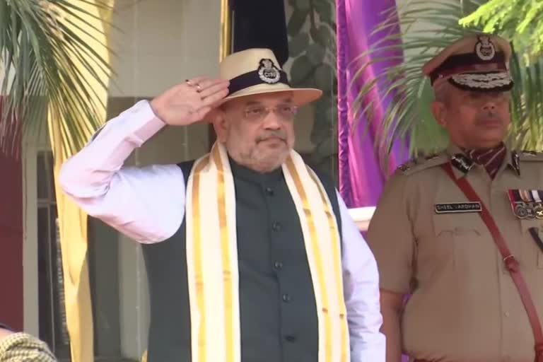 Amit Shah Attends 54th CISF Raising Day In Hyderabad