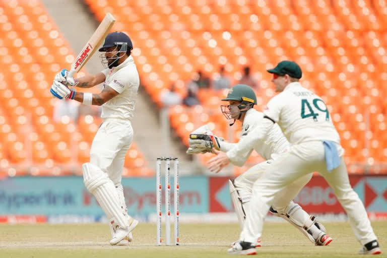 Kohli gets his 28th Test ton as India close in on first innings lead