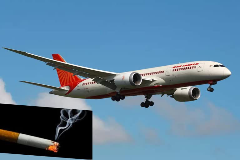 Smoking in Air India flight