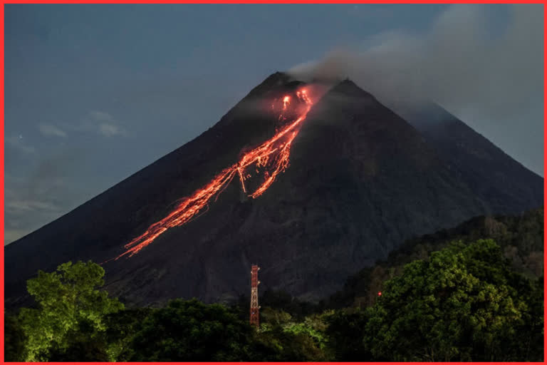 Indonesias Mount Merapi Volcano Erupts