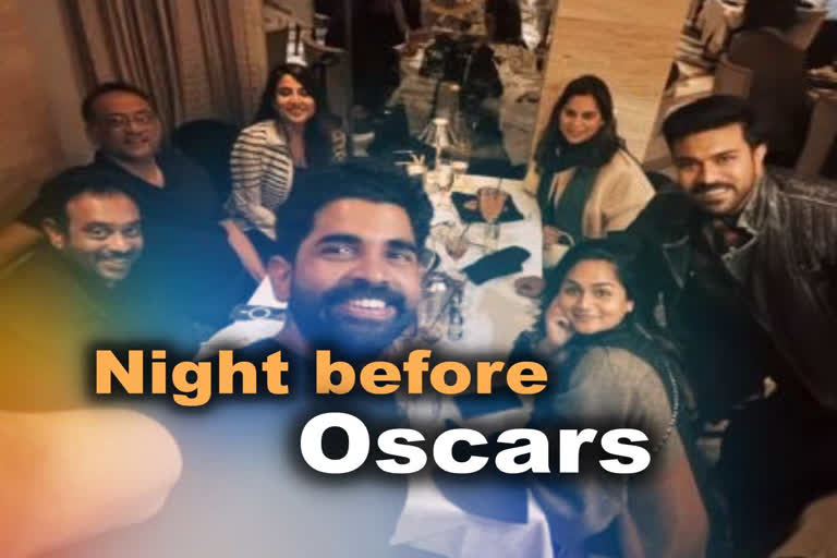 RRR team at oscars