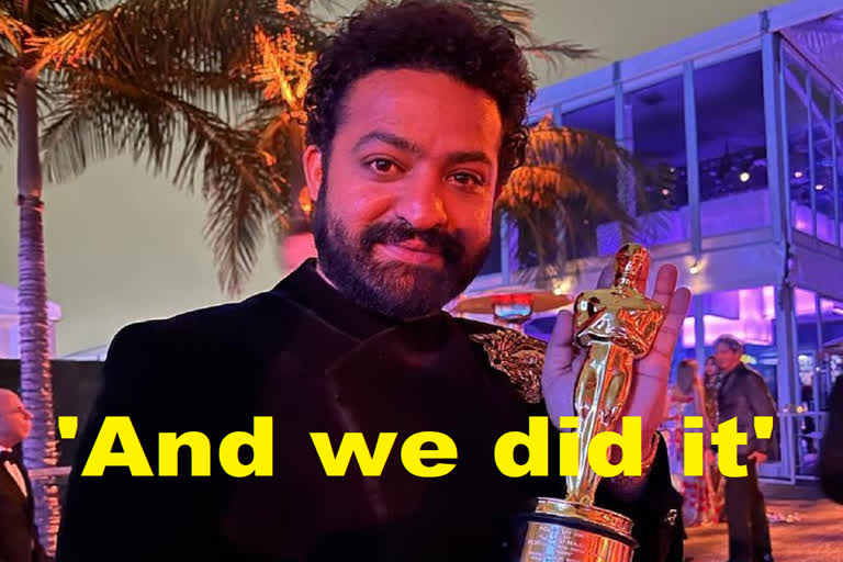 Jr NTR on Oscars Win