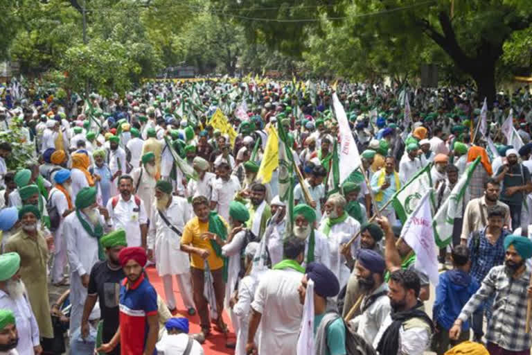 Farmers March Parliament