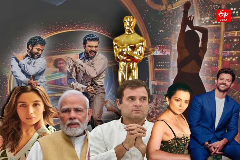 PM Modi Rahul Gandhi and others congratulate RRR The Elephant Whisperers crew over Oscar win