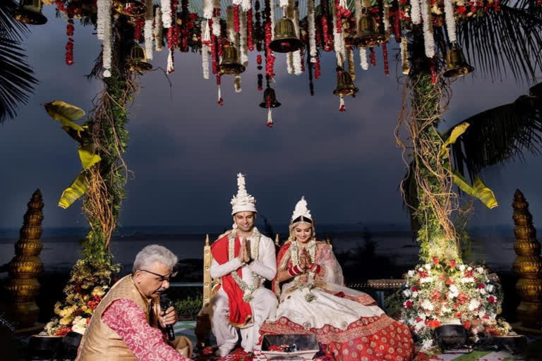 Krishna Mukherjee ties knot with Chirag Batliwalla